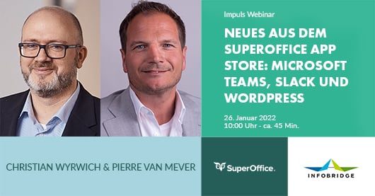 Neues aus dem SuperOffice App Store: Microsoft Teams, Slack, Wordpress und mehr