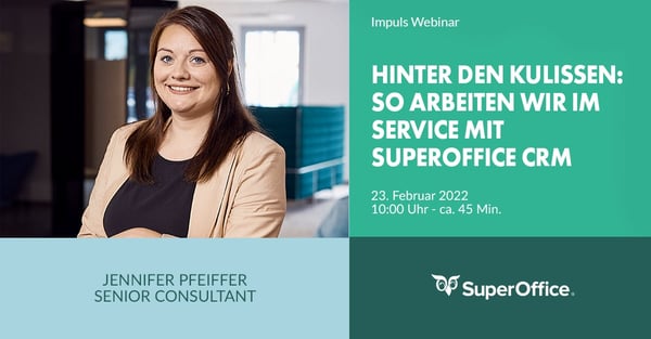 Hinter den Kulissen:  So arbeiten wir im Service mit SuperOffice CRM