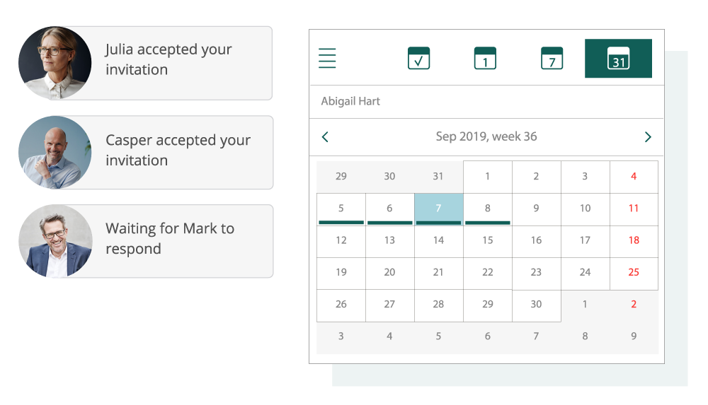 Screenshot SuperOffice CRM