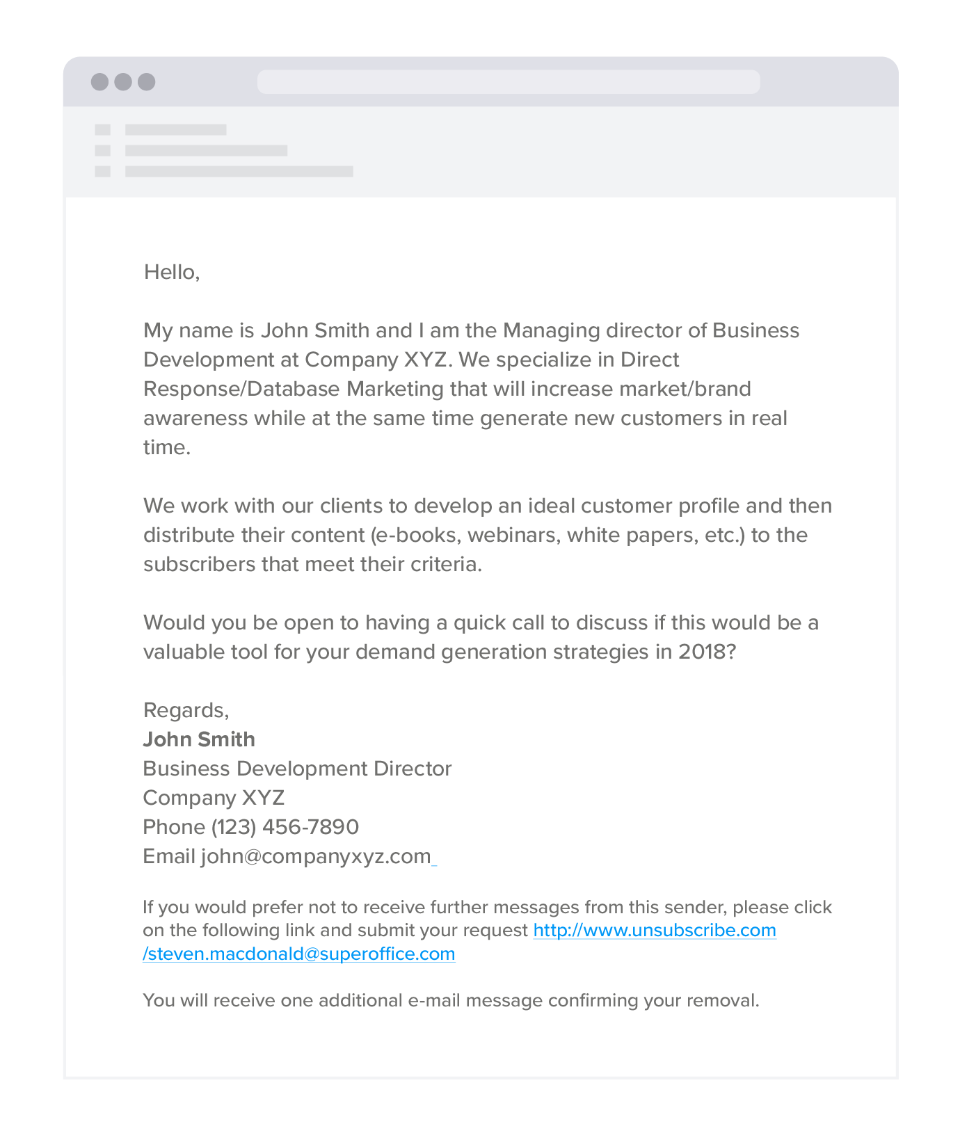 Kaltaquise Vorlage Email / á Akquise Anschreiben Zur Effektiven Kundengewinnung